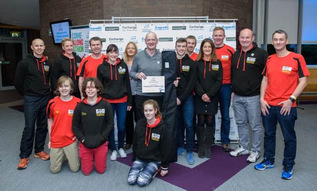 Flashback to two years ago when Grangemouth Triathlon Club won the Club of the Year Award at the Triathlon Scotland Awards.