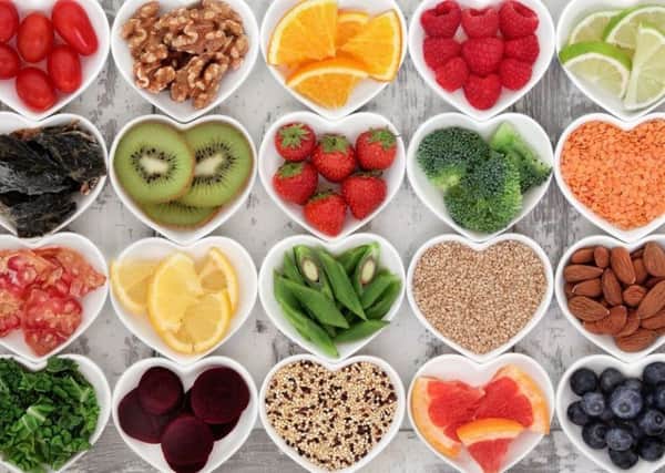 Eating healthy foods could help reduce your risk of cancer.