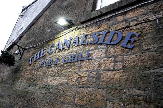The Canalside Pub & Grill.