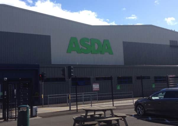 Asda's depot in Grangemouth