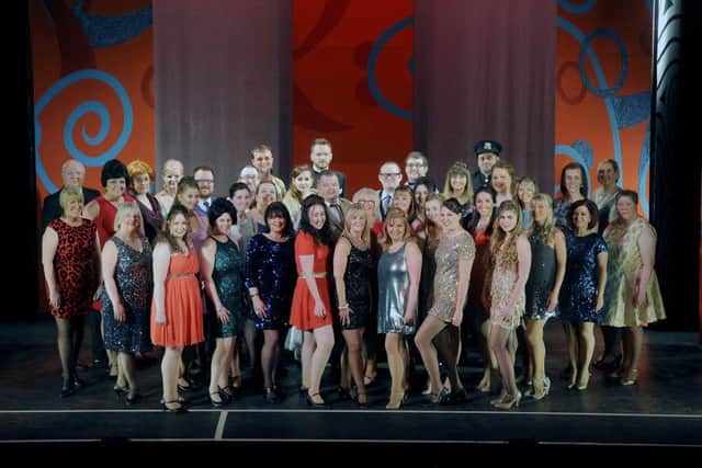 07-05-2018. Picture Michael Gillen. LARBERT, Dobbie Hall. Dress rehearsal, Larbert Operatic show Sweet Charity.