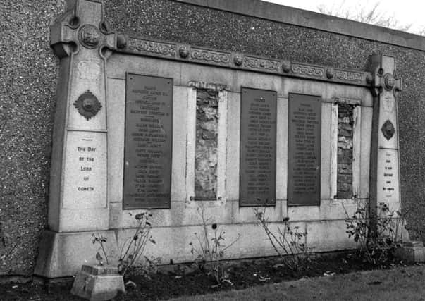 There is a monument to those who died at Rosebank cemetery in Pilrig.