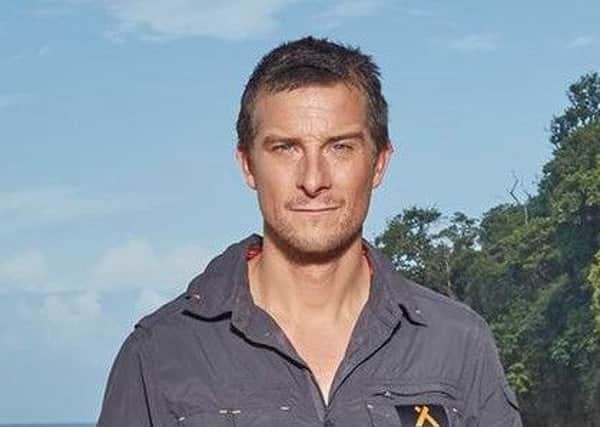 Bear Grylls won't be at the Callendar Woods event - there's no adults allowed.