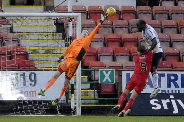 Robbie Mutch played in the derby at Dunfermline. picture Michael Gillen