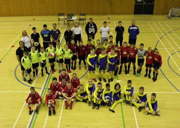 Forth Valley College students organised a Fairtrade Football event featuring pupils from five local primary schools to promote health and fitness and the importance of Fairtrade