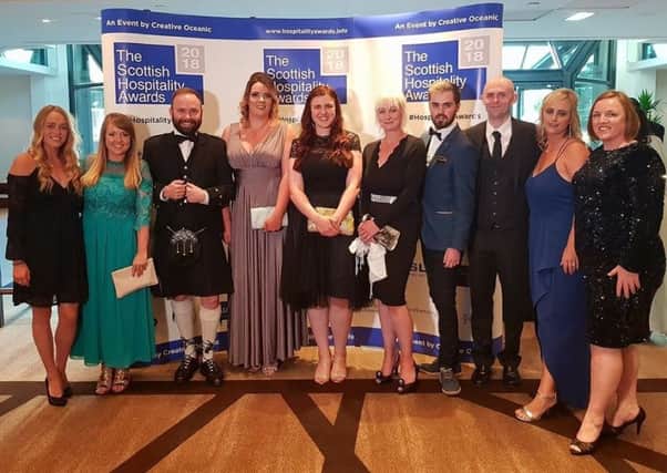 Callendar House employees collected the Tourism Attraction of the Year title at the Scottish Hospitality Awards