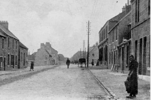 Main Street, Laurieston, around 1900