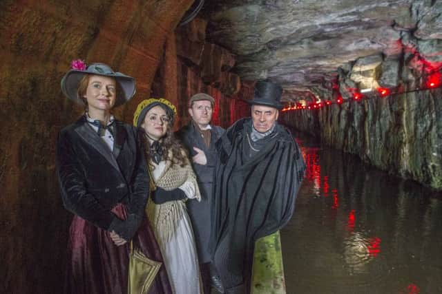 The cast of The Resurrection delivered an eerie performance at The Falkirk Wheel last year