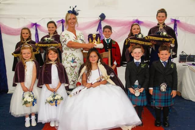 Abi Nicol was crowned Queen of the Kincardine Children's Day Gala