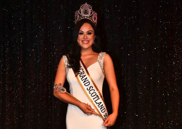 Olivia McPike was named as Miss Grand Scotland in the UK Power Pageant. Picture by Brian Hayes