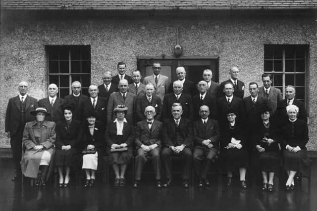 Board of Management...of Falkirk Royal Infirmary on July 13, 1948.
