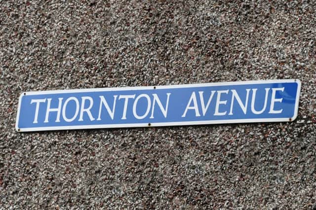 The attack happened in Thornton Avenue, Bonnybridge