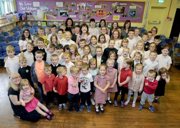Headteacher Claire Quigley had an emotional retiral day