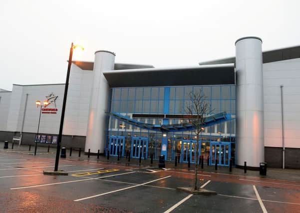 The incident took place at the Central Retail Park