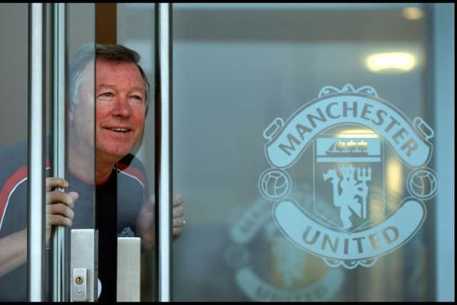 Sir Alex spent 26 years at Manchester United. Picture: Robert Perry