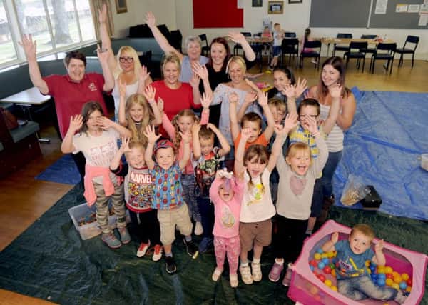 Children enjoy a fun day organised by Home-Start Falkirk West