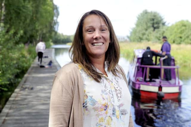 Lesley Young of Re-Union Canal Boats