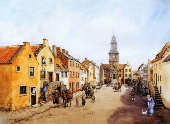 Falkirk around 1803 and the ''old''steeple