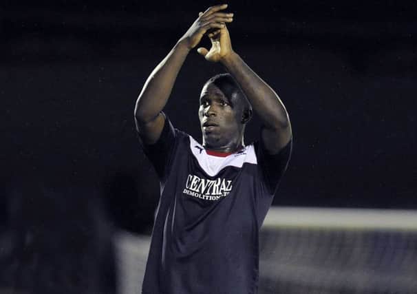 Olumide Durojaiye is now a Youtube Influencer - as well as a midfielder for Braintree Town. Picture John Devlin