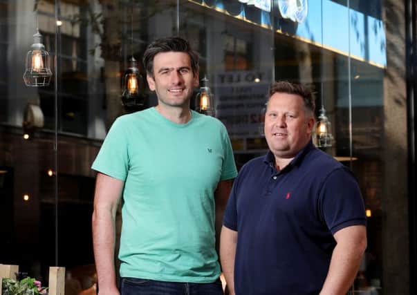 Bob and Berts owners David Ferguson (left) and Colin McClean (right)