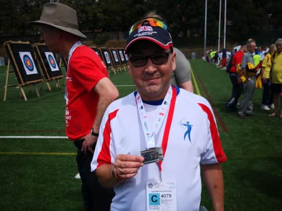 Martin Strang at the British Transplant Games