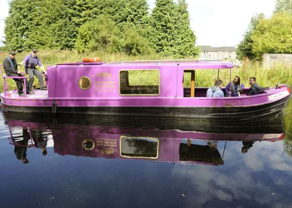 Re-Union Canal Boats is based at Lock 16 in Camelon