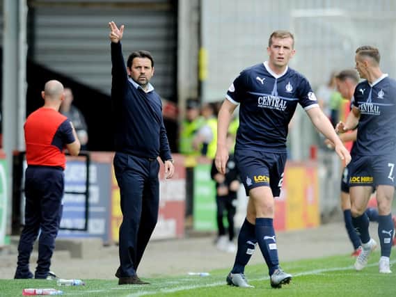 Paul Hartley will be hoping the Bairns get back on track against Rangers' youngsters