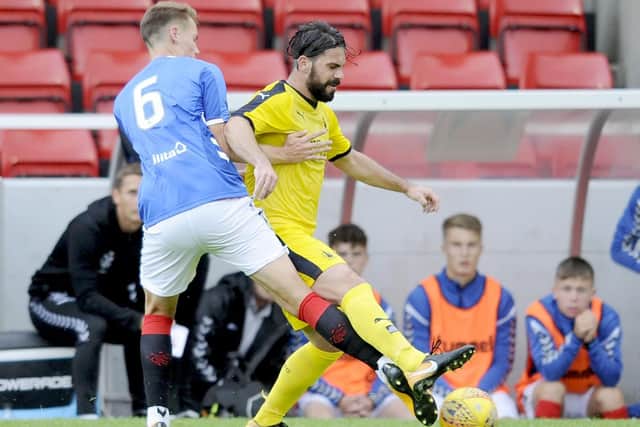 The Cypriot was a hero last season as Dumbarton reached the competition's final