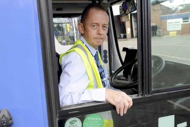 First Bus driver Steven Dow. Picture: Michael Gillen