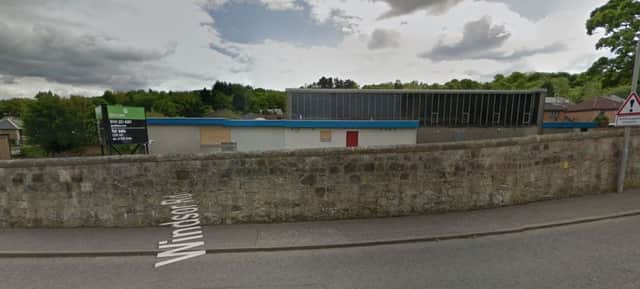 Former ambulance depot on Windsor Road in Falkirk - to be turned into a care home. Pic from Google Maps, all rights reserved