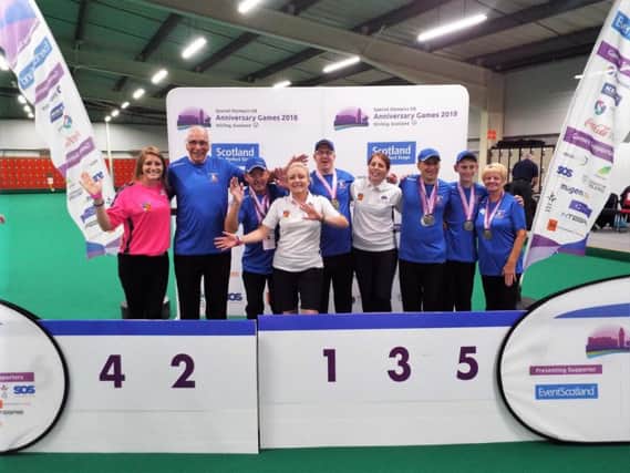 Forth Valley bowlers returned from the Special Olympics with eight medals
