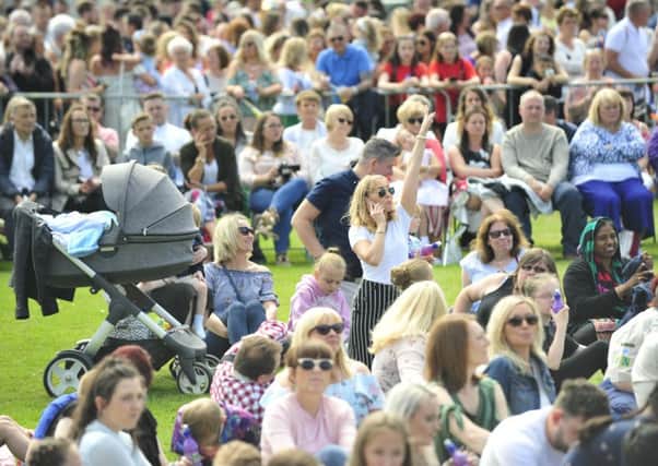 A scene from this year's hugely popular Children's Day in Zetland Park.