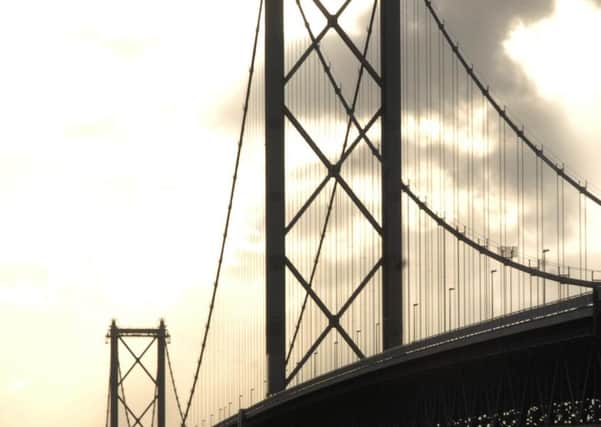 The Forth Road Bridge is now a public transport corridor for taxis, buses and bikes