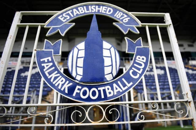 Falkirk released a statement last night