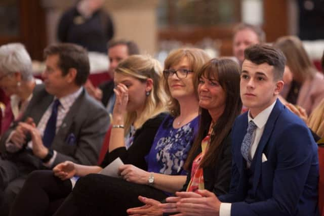 Incredible gift...families of organ donors at a recognition event in Kelvingrove last year. Organ Donation Scotland organises the event annually to thank families for their loved one's life-saving gift.