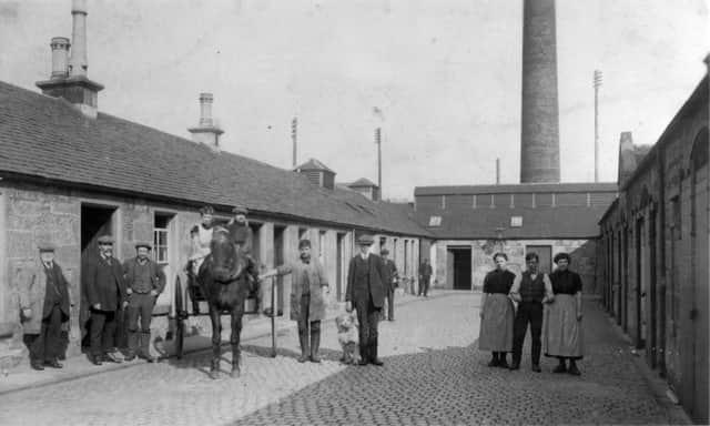 The Victorian era slaughterhouse in Kerse Lane in 1912