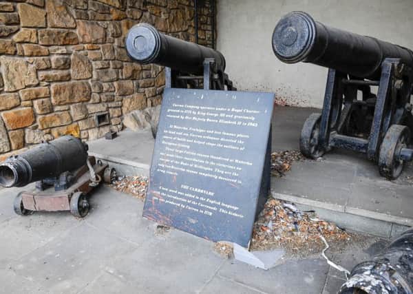 The rundown state of the cannons has prompted action from the regular visitor
