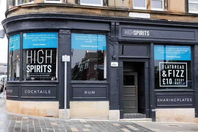 High spirits has opened in Falkirk. Picture: Michael Gillen.