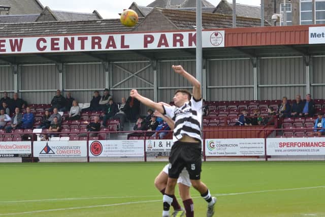 Kelty are newly promoted from the juniors, but have hit the ground running in the Lowland League. (Pic: Kevin Marshall)