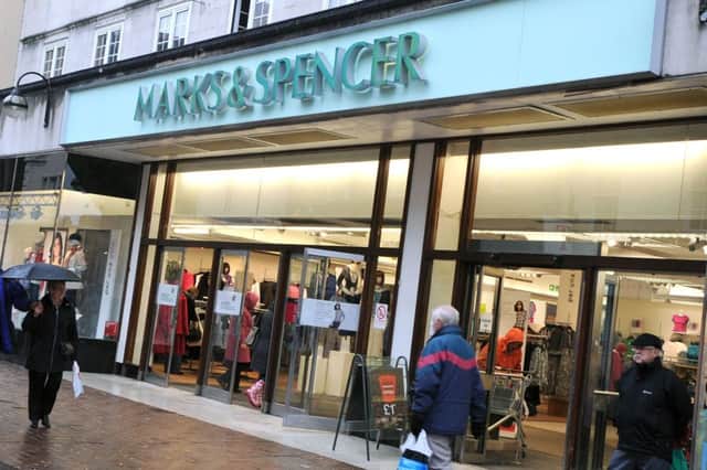 Its main Falkirk branch has gone ... but M&S wants to celebrate.