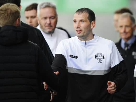 Shire manager Derek Ure was delighted with what he seen from his side