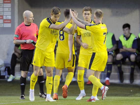 Falkirk defeated Alloa in a friendly visit here earlier in the season