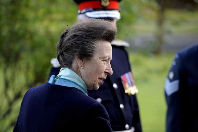 Royal visit by The Princess Royal, Princess Anne, at Strathcarron Hospice