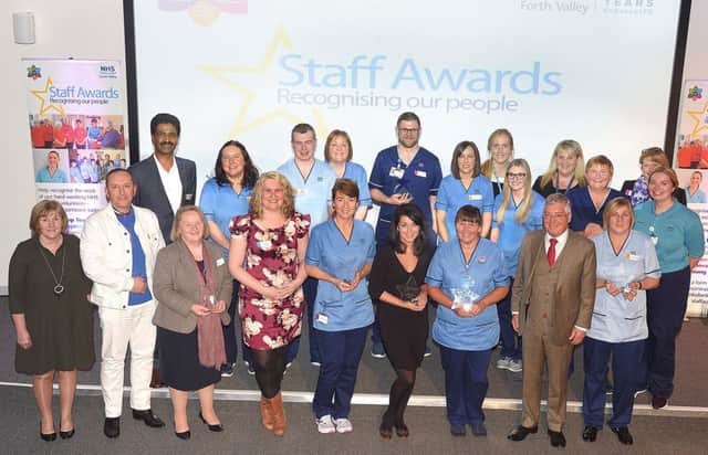 NHS Forth Valley staff awards 2018