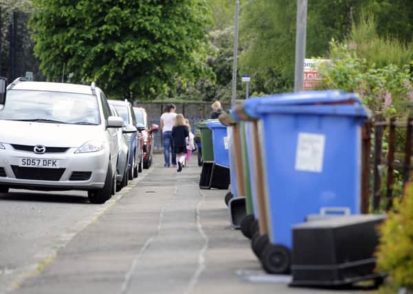 Several bins in Camelon and Laurieston were set on fire over the weekend