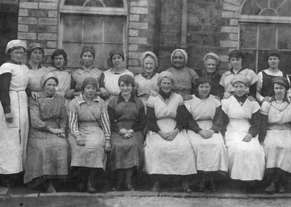 Women on the home front...the Nobels Munitionettes helped ensure the towns explosives factory not only continued but grew during the Great War.