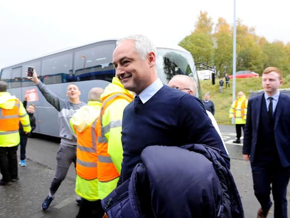 Ray McKinnon returned to Cappielow. Picture Michael Gillen