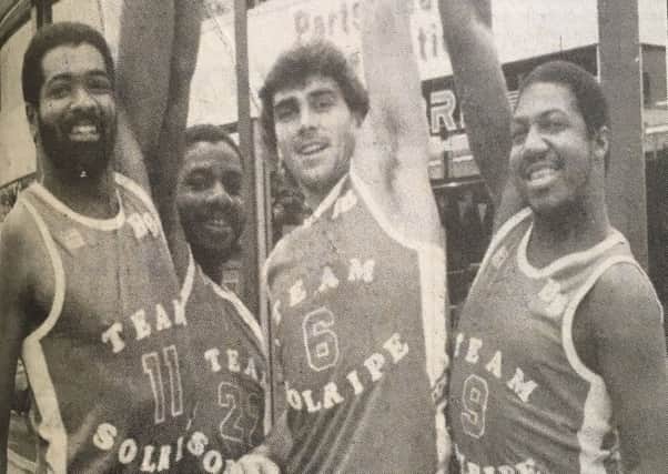 Three of the superstars who were imported to play for Team Solripe