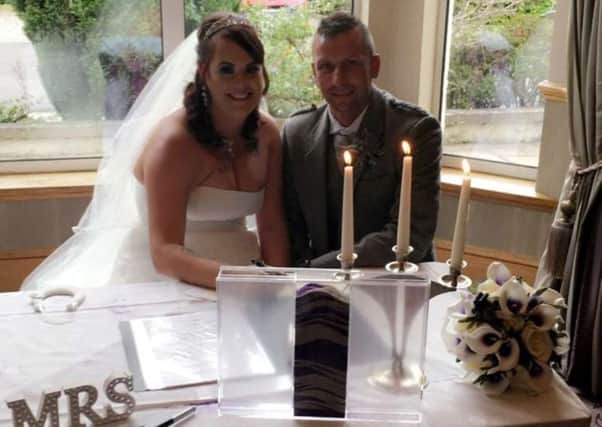 Cassie Fullerton (31) and Alan Clarkson (31) are our Wedding of the Week couple. Picture by Tommy Hamilton
