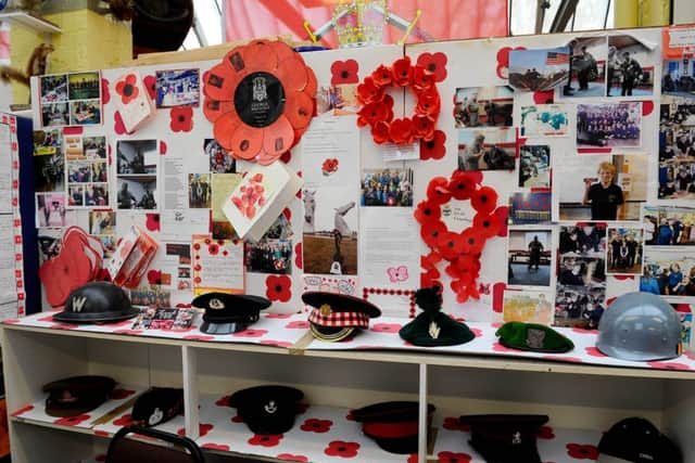 Memoraibilia....and thank you letters from the 3000 school children and 3000 adults who visit the factory every year is displayed proudly in the factory. (Pic: Michael Gillen)